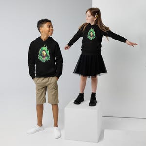 Doctor Doom Iron Man Kids eco hoodie