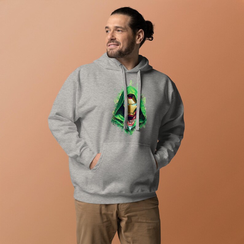 Doctor Doom Iron Man Unisex Hoodie