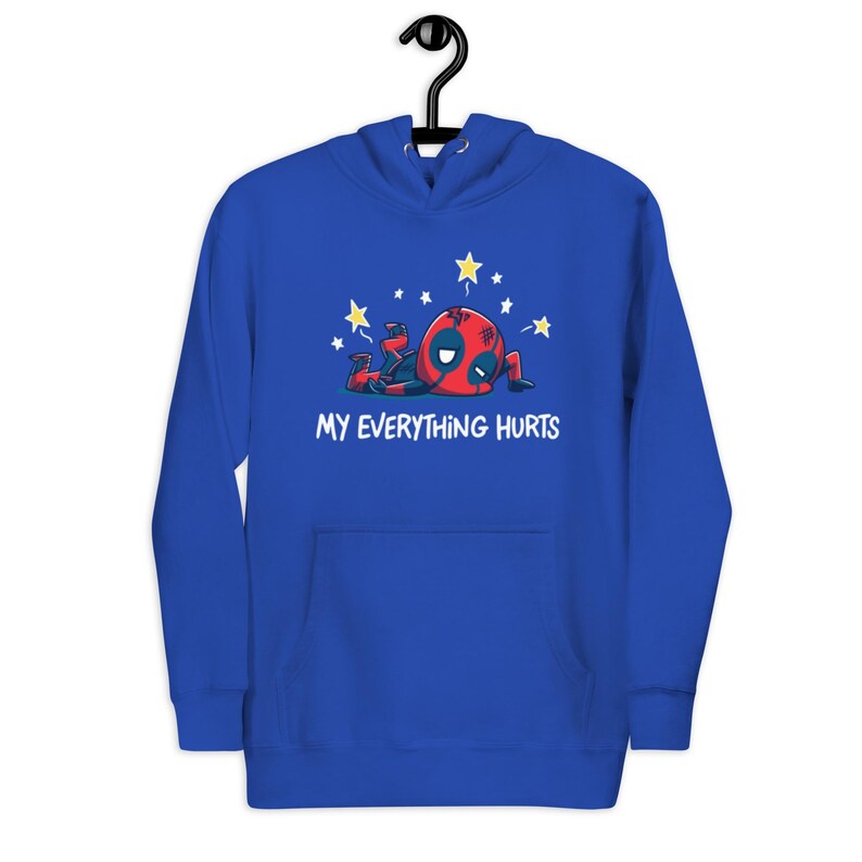 Deadpool My Everything Hurts Unisex Hoodie