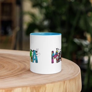 Nightmare before Christmas Mama Mug with Color Inside