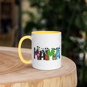 Nightmare before Christmas Mama Mug with Color Inside