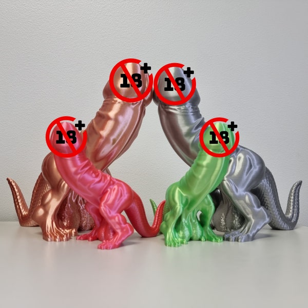 Playeontology Dino Dick Silicone Dildo with Suction Cup