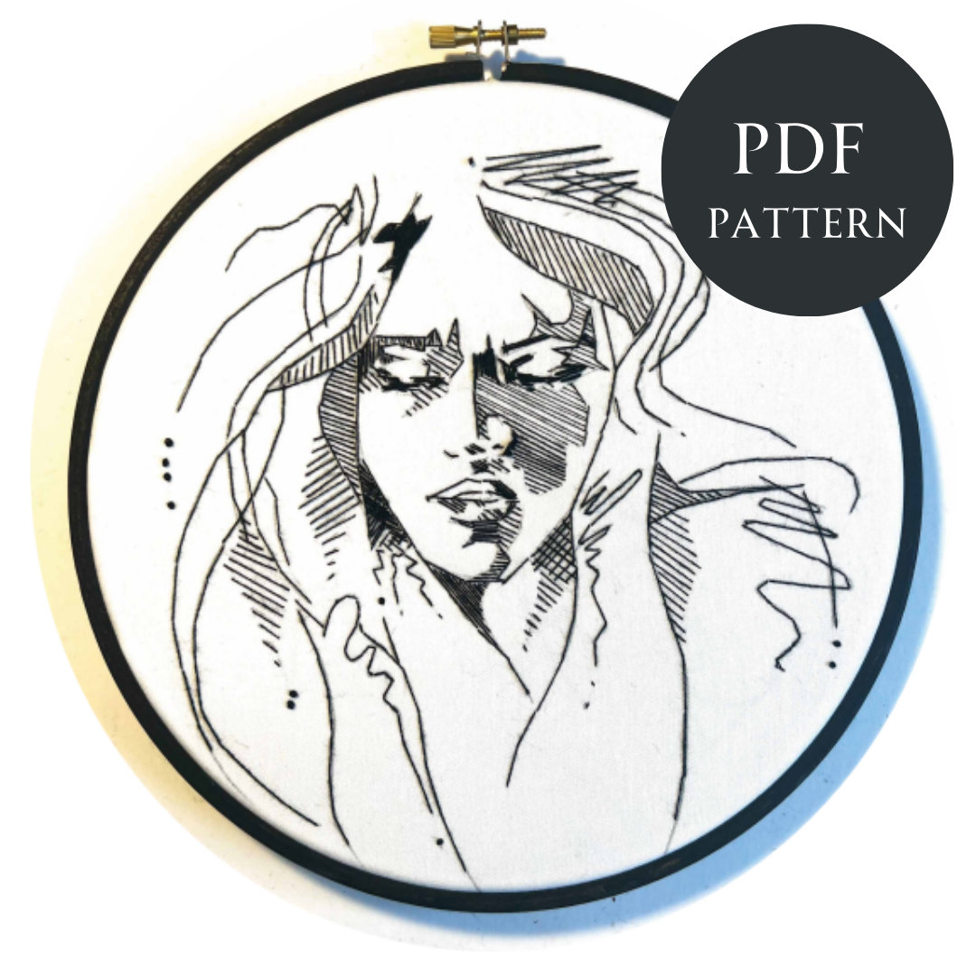 Embroidery Pattern PDF Pattern Beginner Embroidery - Etsy