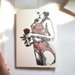 Carte d'anniversaire romantique, carte d'anniversaire ou carte de Saint-Valentin pour votre petit ami spécial, mari, autre significatif, partenaire ou amant.