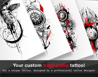 Your blackwork tattoo design! Personalized art custom made tattoo sleeve forearm tattoo art commission custom tattoo design tattoo drawing