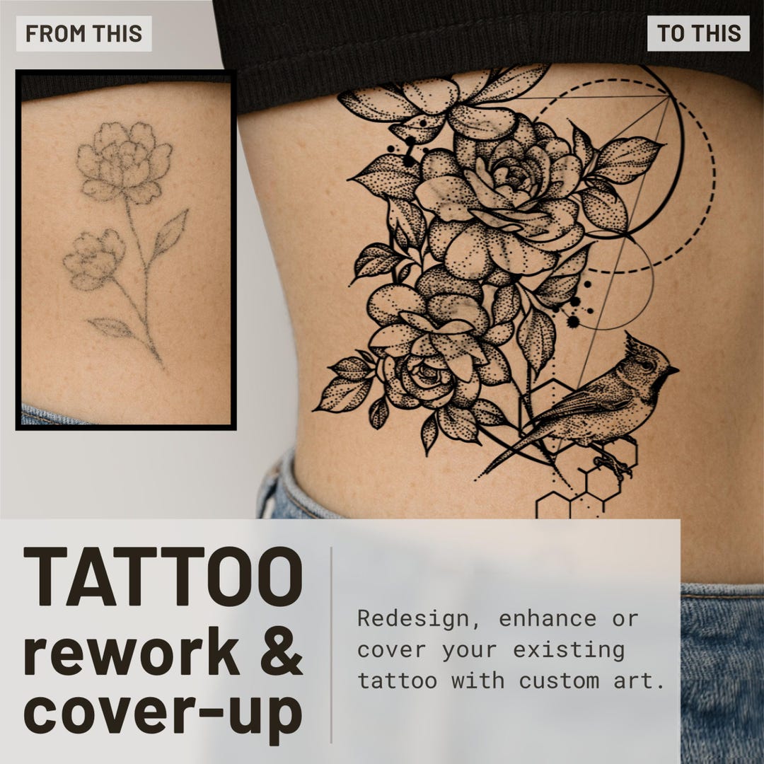 Your Tattoo Cover Up! Custom Tattoo Cover Tattoo Sleeve Forearm Tattoo ...