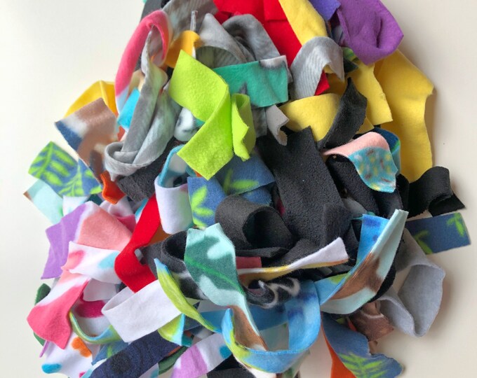 Fleece Nesting Supplies / Fleece Strips / Dig Box / Foraging Strips