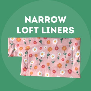 Narrow Loft Liner, Kavee Cage Liner, Cagetopia Loft Liner, Guinea Pig Fleece, Guinea Pig Accessory, Loop Loft Liner, C and C Cage Liner