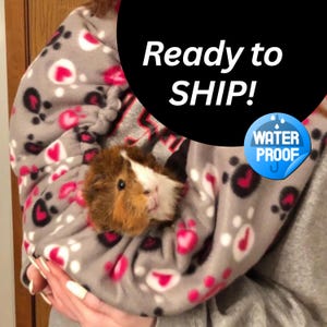 Guinea Pig Bonding Scarf, Guinea Pig Accessory, Guinea Pig Holder, Guinea Pig Carrier, Small Pet Sling, Guinea Pig Fleece, Snuggle Scarf