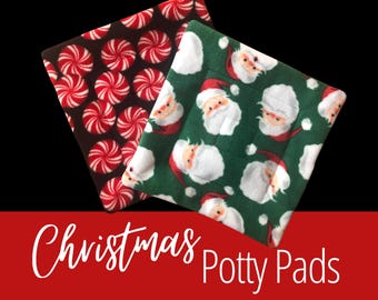 Guinea Pig Christmas Pee Pads