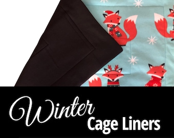 Guinea Pig Cage Liner, Fleece Cage Accessory