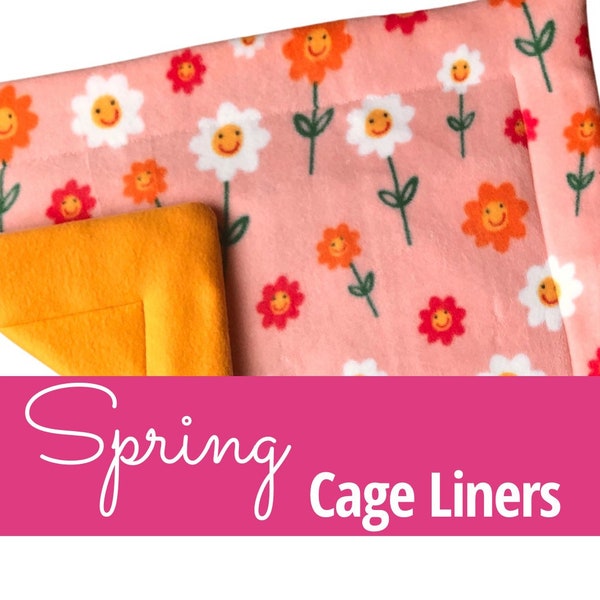 Fleece Cage Liners, Guinea Pig Liner, Guinea Pig Fleece, Guinea Pig Cage Accessories, Guinea Pig Bedding, Fleece Liner Set