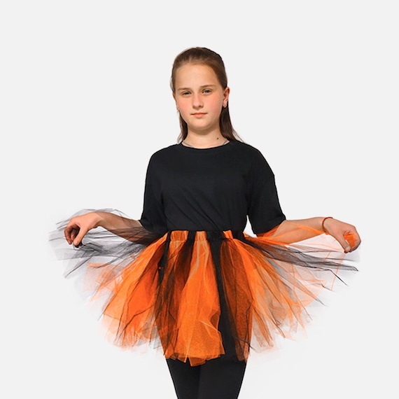 Pumpkin Halloween Tutu Skirt: Girls' Costume, Party Outfit