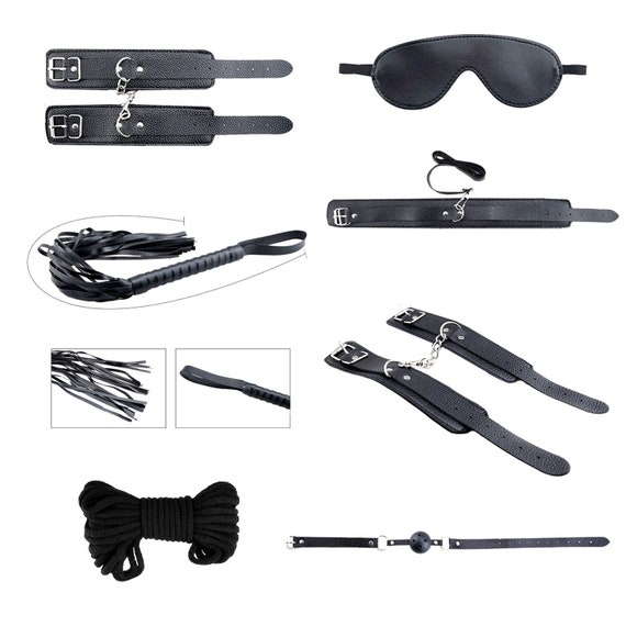 BDSM Kit Bdsm Toys Bdsm Set Bdsm Bondage Bondage Kit Etsy