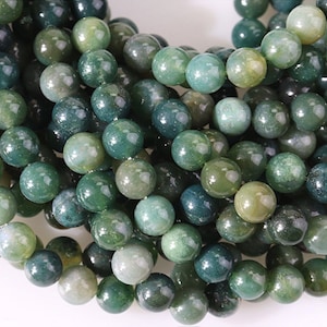 Green Jade, dainty green jade, jade beads, 8mm jade beads, nephrite jade beads, natural beads, natural jade, nephrite beads