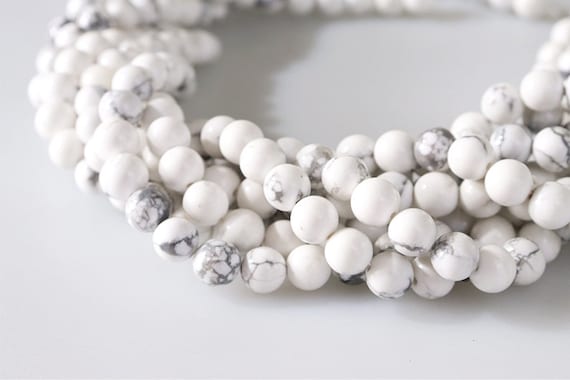 Perline Distanziatrici Rotonde Sfuse In Pietra Naturale Opaca, 4 Mm, 6 - Foto 8