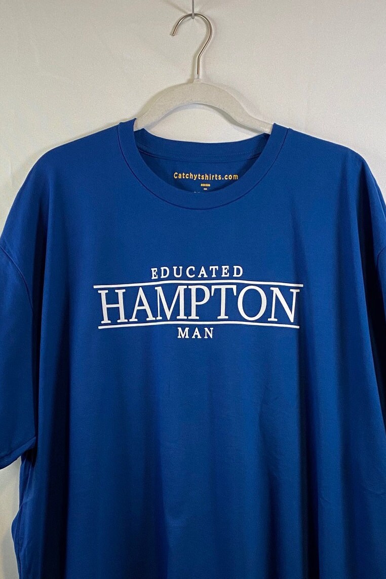 Hampton University Man Tshirt Etsy Norway