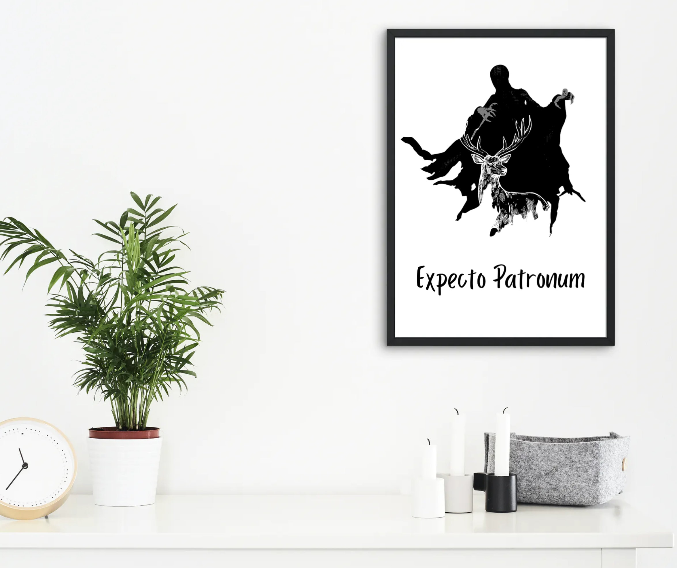 Expecto Patronum Harry Potter Printable Wall Art Quotes Etsy