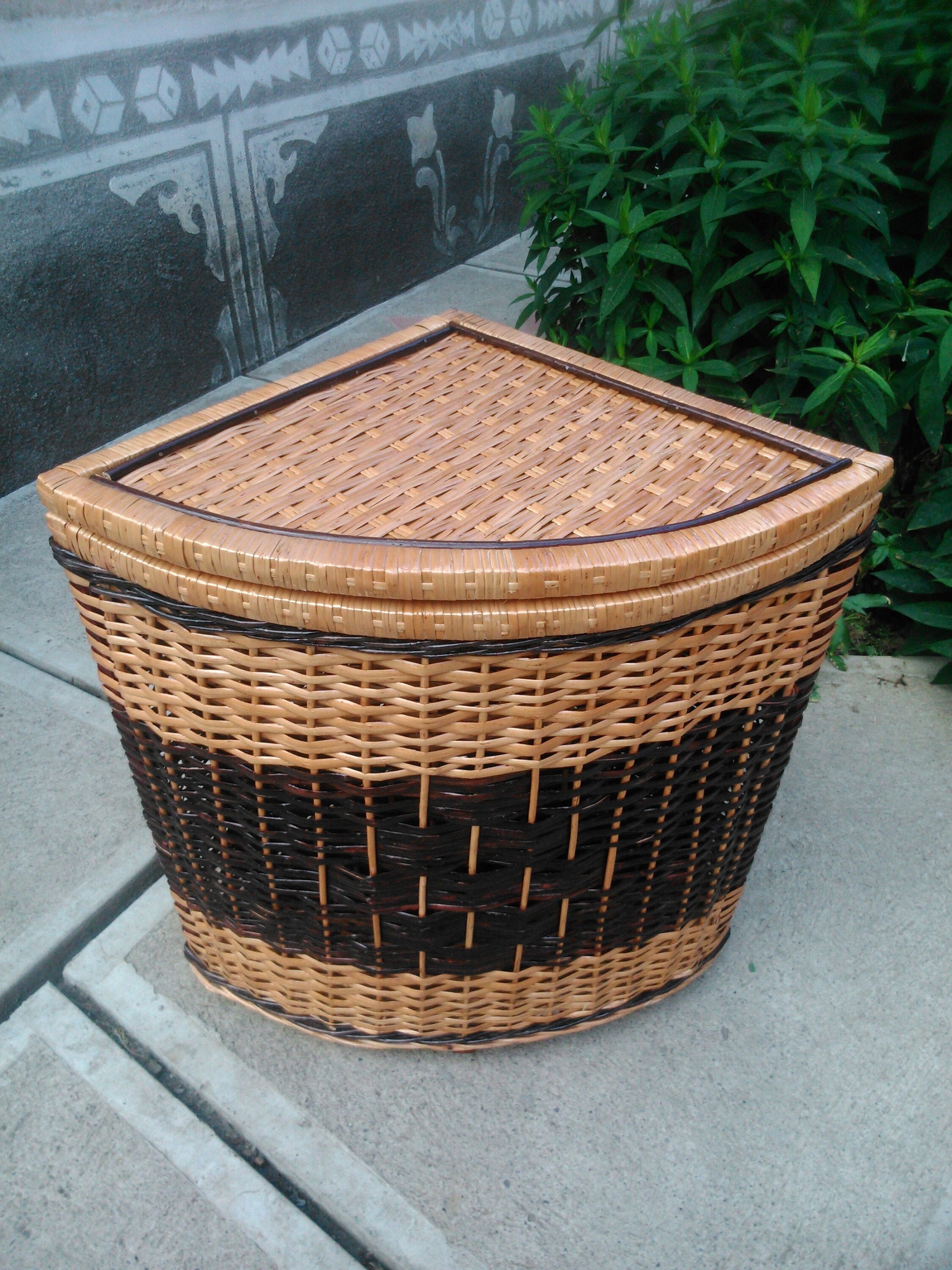 Cesta de lavandería Сorner cesta para guardarropa | Etsy