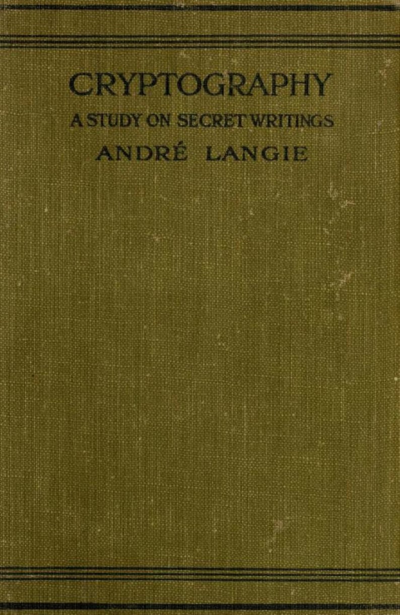 87 Rare Cryptography & Code Breaking Books on USB - Ciphers Secret ...