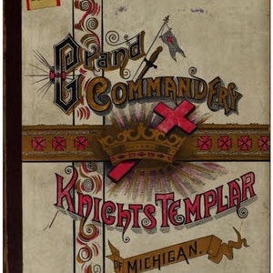 KNIGHTS TEMPLAR - 2O3 Rare Antique Books On USB - Freemasonry Freemasons Ancient Masonic Order Secret Society Rites Rituals Customs Symbols image 2