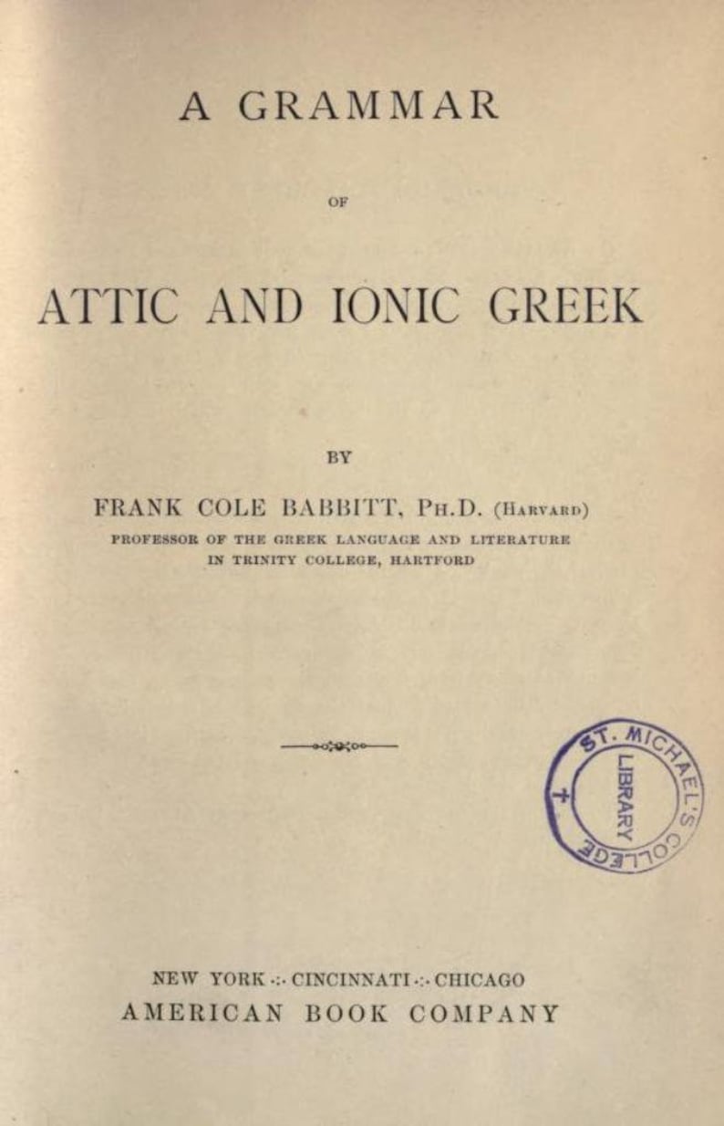 Learn Attic Greek 69 Books on DVD Language Course Lessons | Etsy