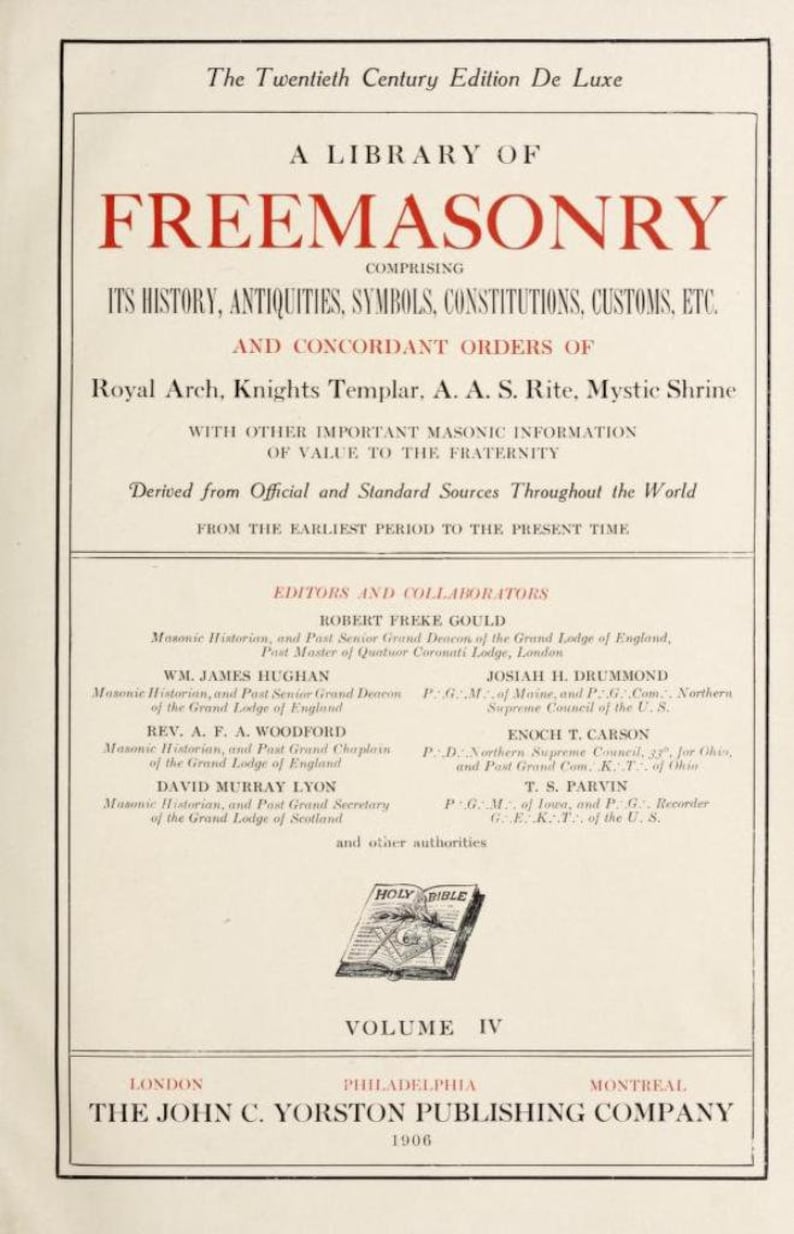 KNIGHTS TEMPLAR - 2O3 Rare Antique Books On USB - Freemasonry Freemasons Ancient Masonic Order Secret Society Rites Rituals Customs Symbols image 3