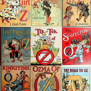 The Wizard of Oz - 35 Rare Vintage Books & 2 MP3 Audio Books On USB - Illustrated Children's Fairy Tales Early Fantasy Novels Frank L Baum