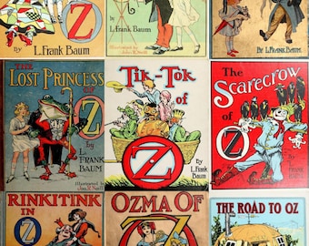 The Wizard of Oz - 35 Rare Vintage Books & 2 MP3 Audio Books On USB - Illustrated Children's Fairy Tales Early Fantasy Novels Frank L Baum