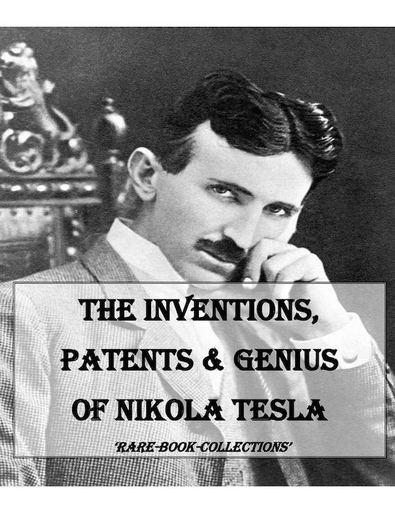 NIKOLA TESLA - Rare Books on USB - Inventions Patents Science Coil Xray Electricity Secrets