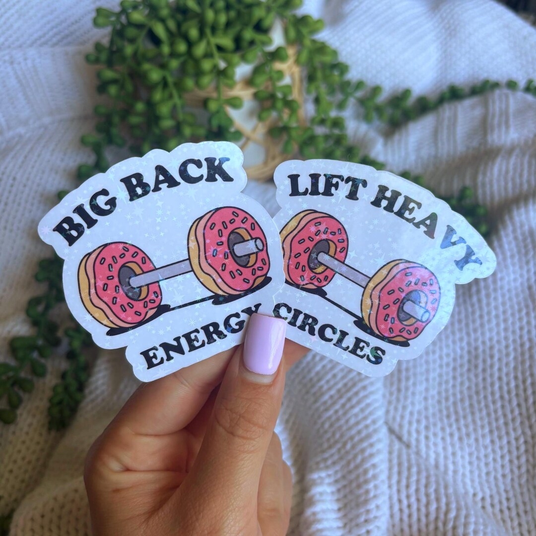 Funny Weightlifter Stickers for Gym Buddy - Etsy