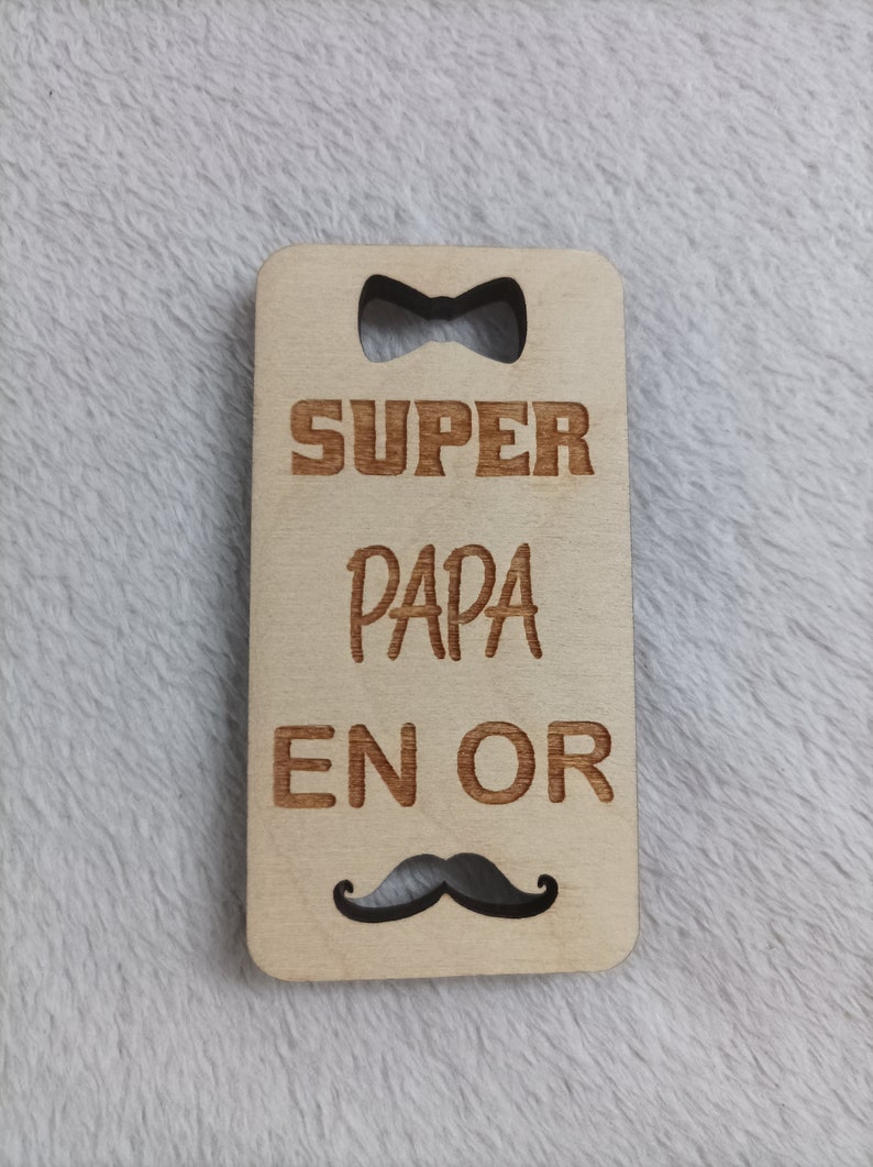 Magnet 100% personnalisable Moustache + nœud