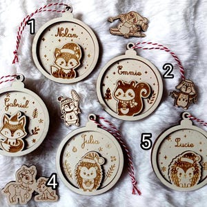 Personalized Christmas baubles