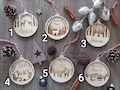 Personalized Christmas balls