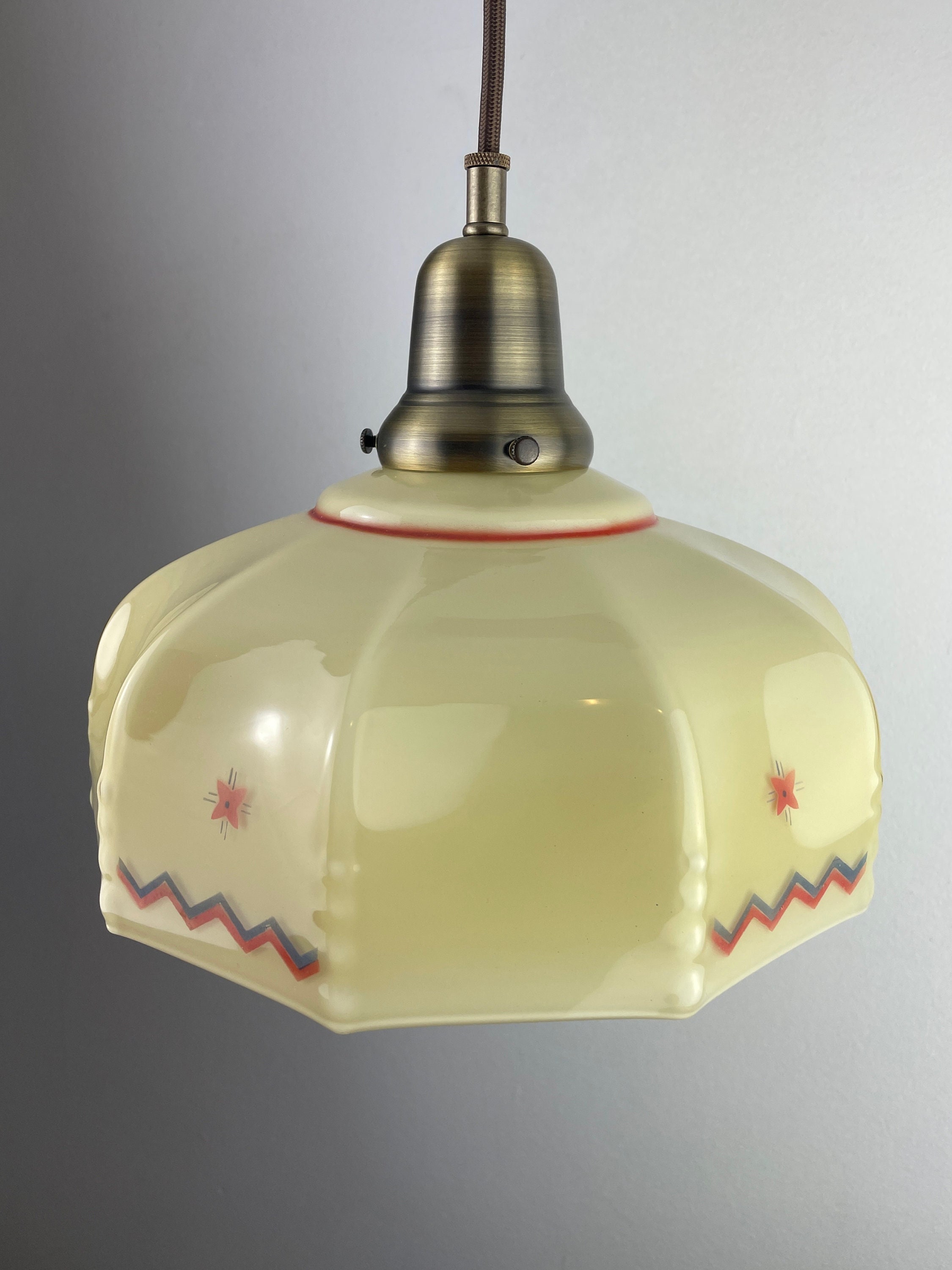 【希少】1970s ミッドセンチュリー アールデコ ヴィンテージランプ 1920s lighting - Etsy 日本