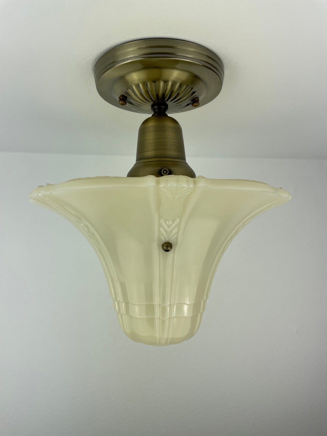 Chain Light Old Fashioned Ceiling Light Fixtures Vintage Hardware Lighting  Antique Glass Chain Ceiling Bowl, image size:1080x1440