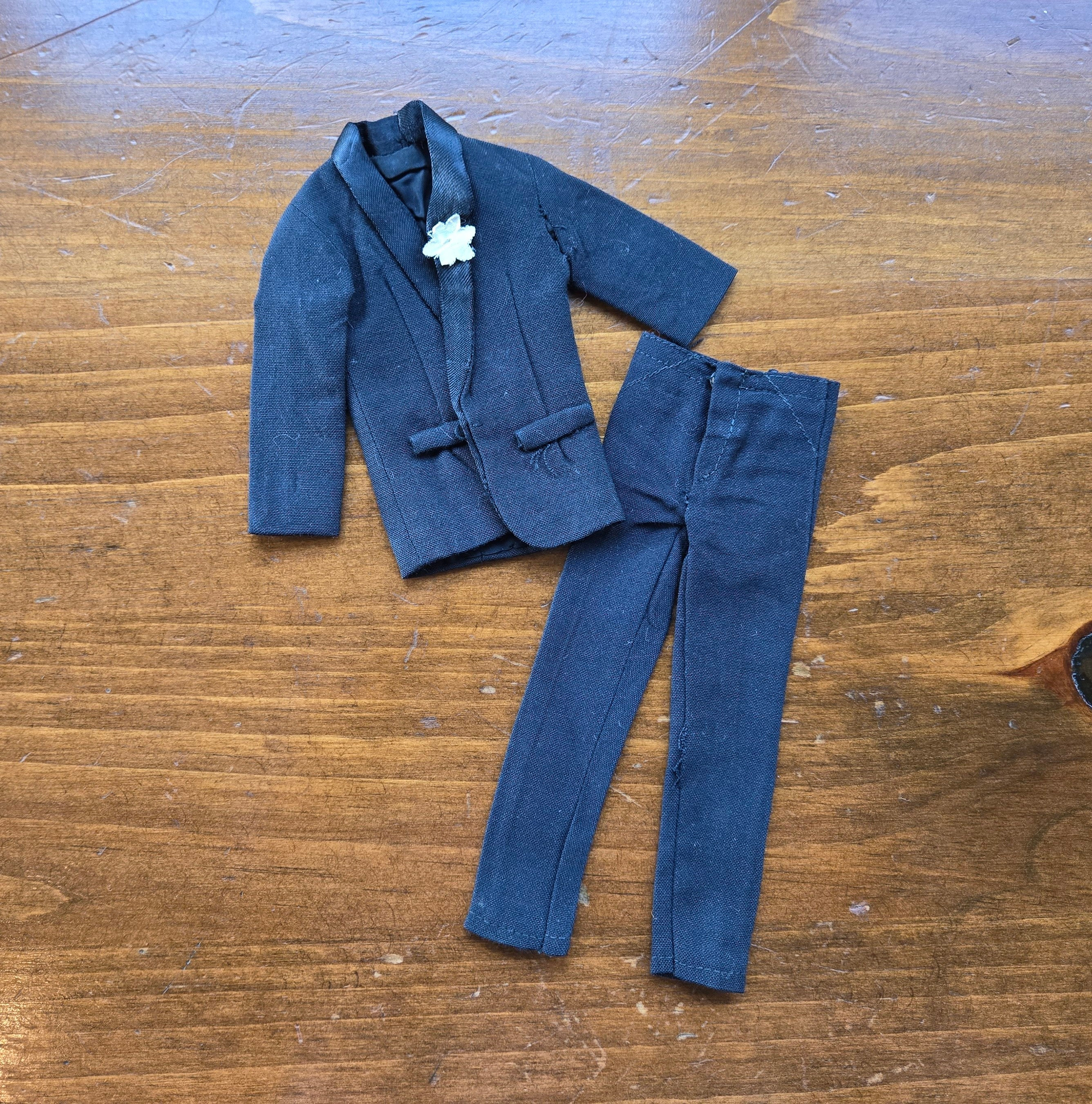 1960's Ken Doll #787 Tuxedo Suit Jacket & Pants -barbie-vintage
