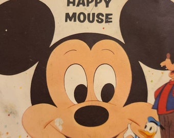 ディズニーランド　LP Micky Mouse 1970年代　ヴィンテージ Walt Disney Mickey Mouse Disco LP Album Vinyl Record