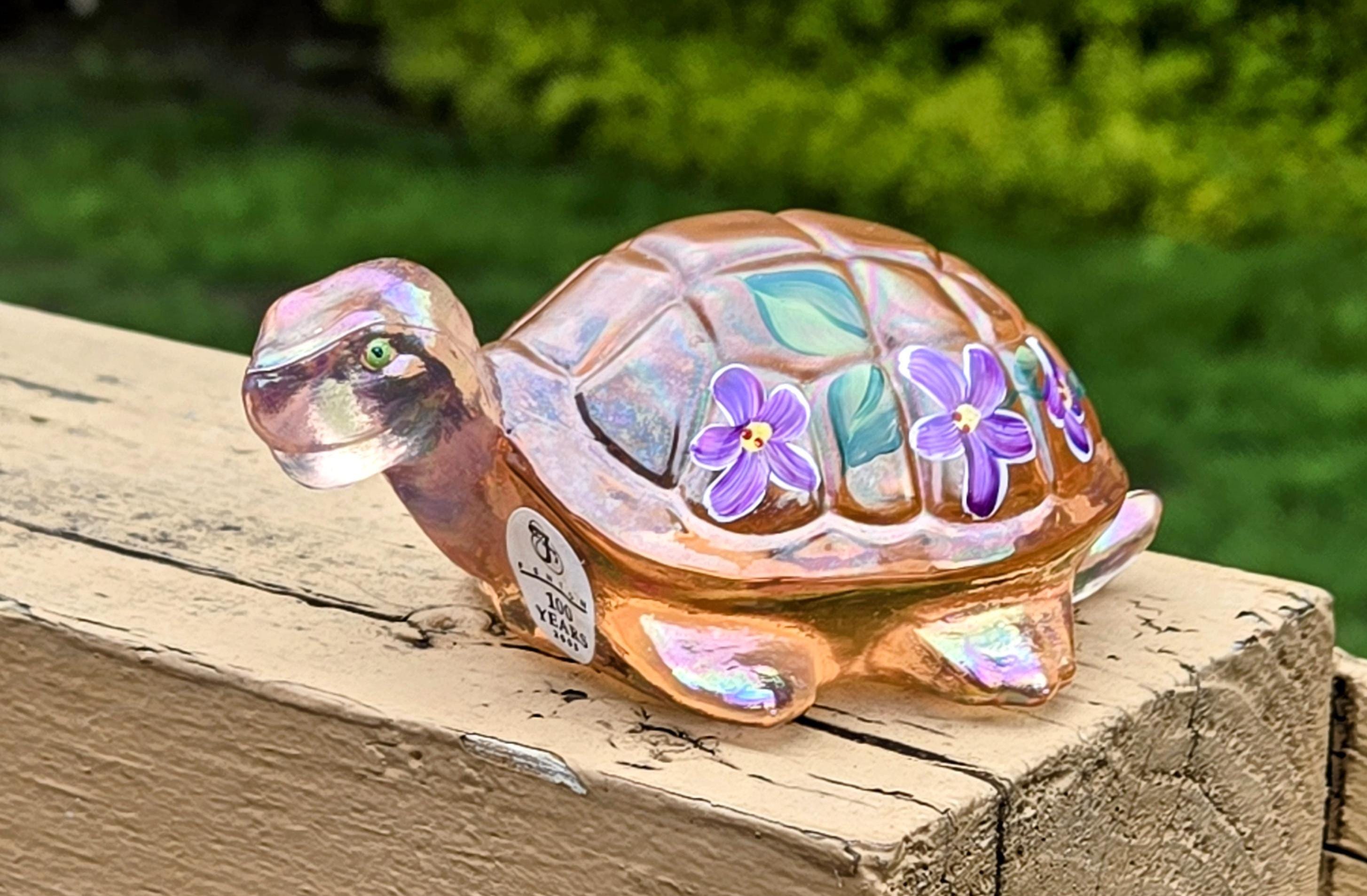 Lenox Glass Turtle - Etsy