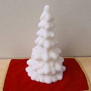 11 1/2&quot; Vintage Christmas Tree Candle-Gurley Type-Vintage Christmas-Christmas Decor-Vintage Candle-Christmas Candles-Centerpiece-Mid Century