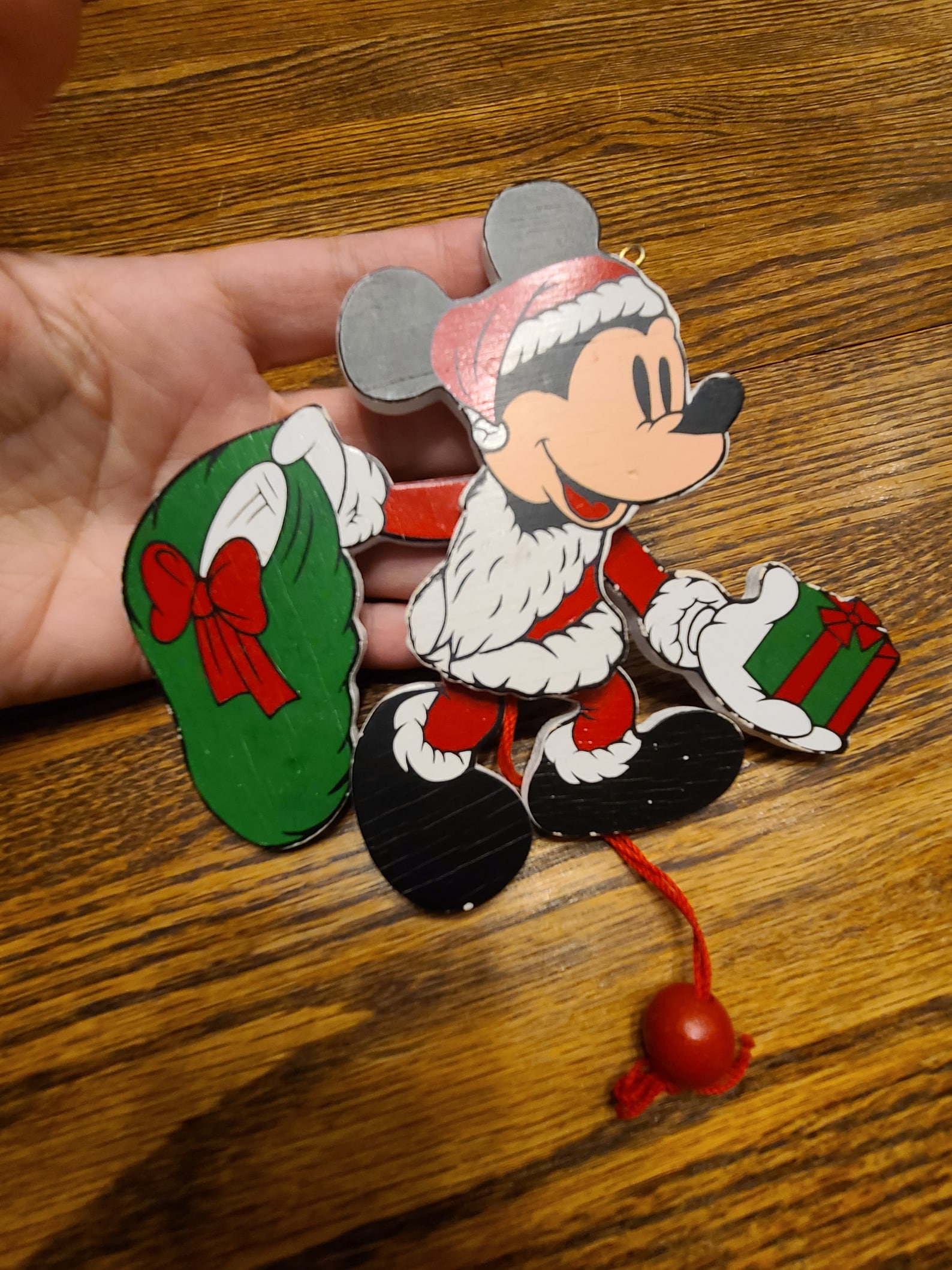 9 Vintage Wooden Disney Ornaments Etsy