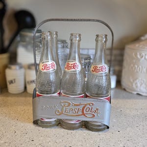 Metal Pepsi Bottle Carrier - Etsy
