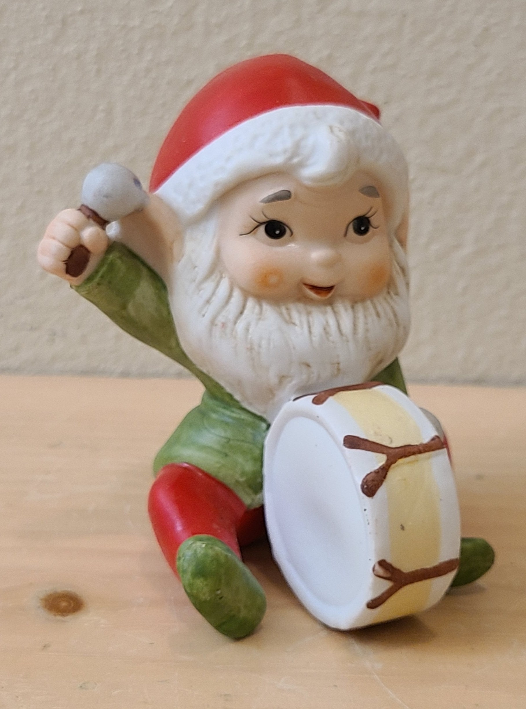 3 Vintage HOMCO Christmas Figurines- Christmas Decor-vintage