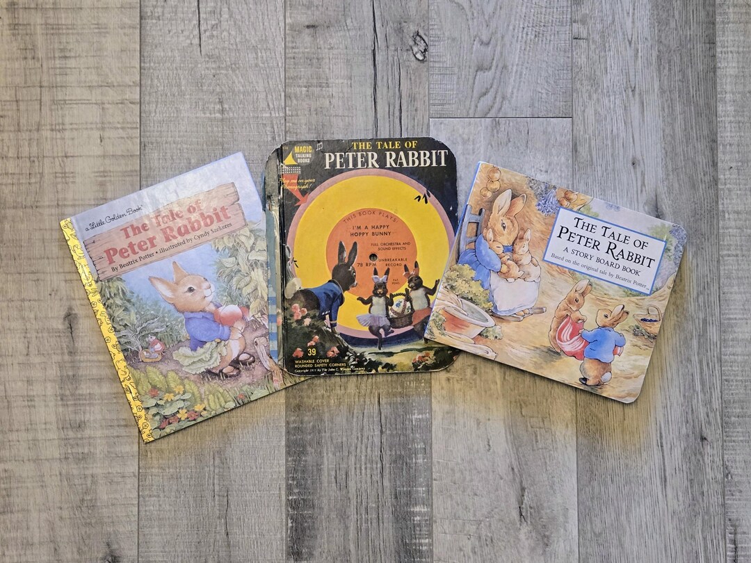 Vintage Tale of Peter Rabbit Rabbit Books-record-beatrix Potter ...