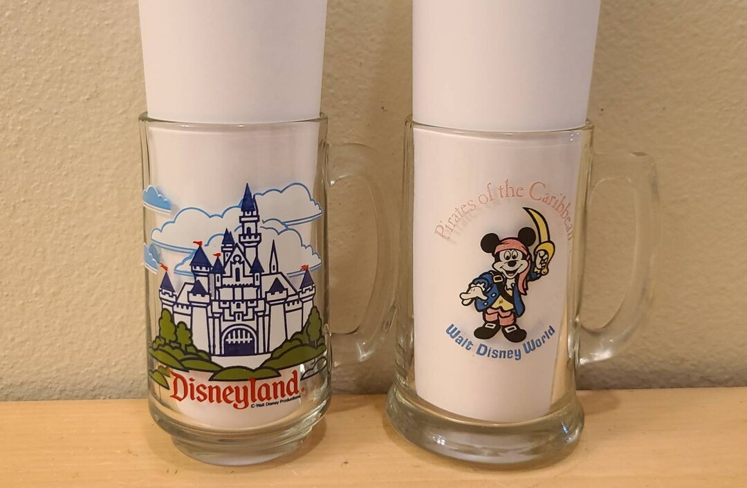 1970's Disneyland & Disney World Beer Steinsvintage Disneyland