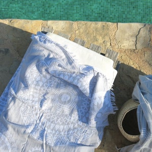 Hamam towel 'Mandala' - jacquard