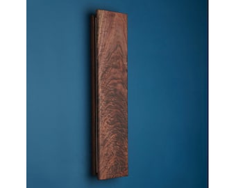 Platt | LED Wall Sconce | Wooden Wall Light | Mid Century Modern Lighting | Scandi Home Decor | Modern Minimalist Light | Wood Wall Lamp