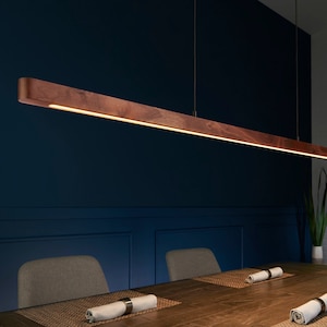 Fyra Oval Linear Suspension Chandelier | Pendant Chandelier | Dining Room Light | Pool Table | Pendant Light | Mid Century Modern Chandelier