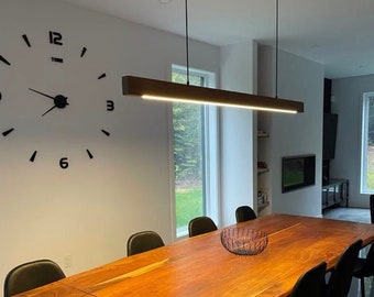Alpine Linear Suspension Pendent Light | Modern Chandelier | Nordic Lighting | LED Pendant Light | Minimalist Lighting | Dining Table Light