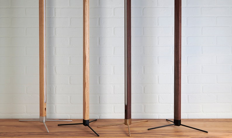Wooden Lamp, LED Floor Lamp, Standing Light, Minimalist Lamp, Floor Lamp, Scandi Lighting, Light Column, Long Light Fixture, Corner Lamp, Modern Home Lighting, Ambiance Lighting, Modern Minimalist, LED Floor Light